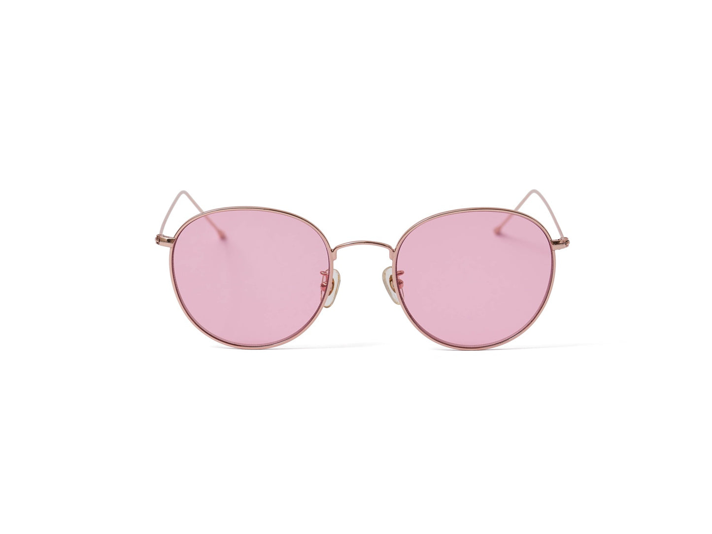 NYBK Glen Cove M33 PK Rose Gold Sunglasses Front View