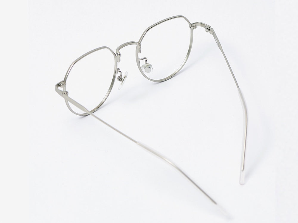 NYBK Jules M56 Matte Silver Glasses