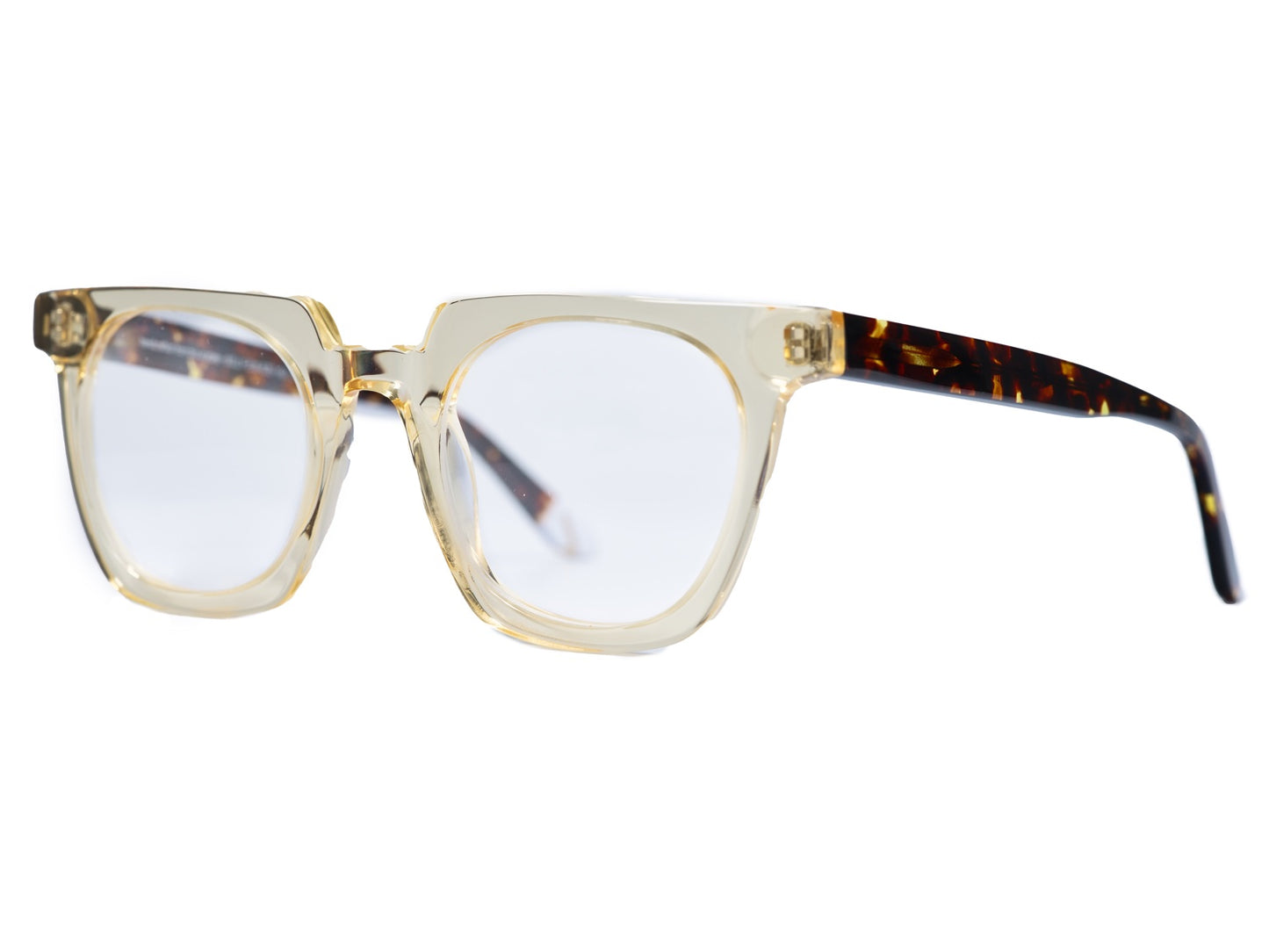 Waiting for the Sun Billy E18 E20 Yellow & Tortoiseshell Glasses