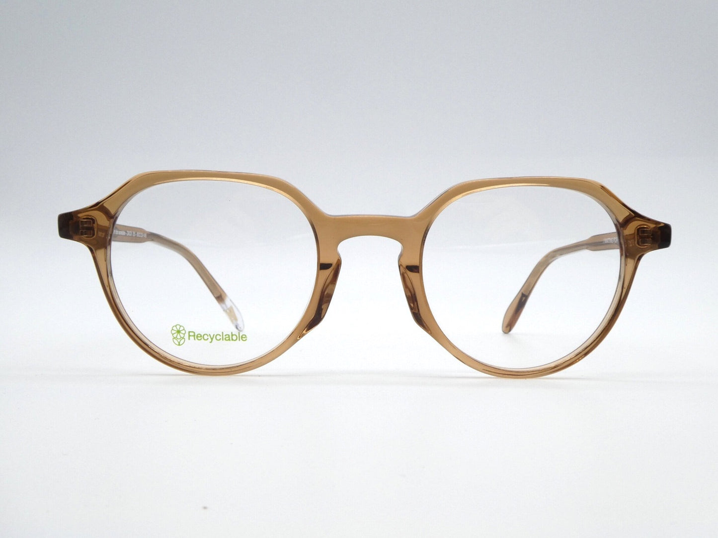 Waiting for the Sun Zack E5 Translucent Peach Glasses