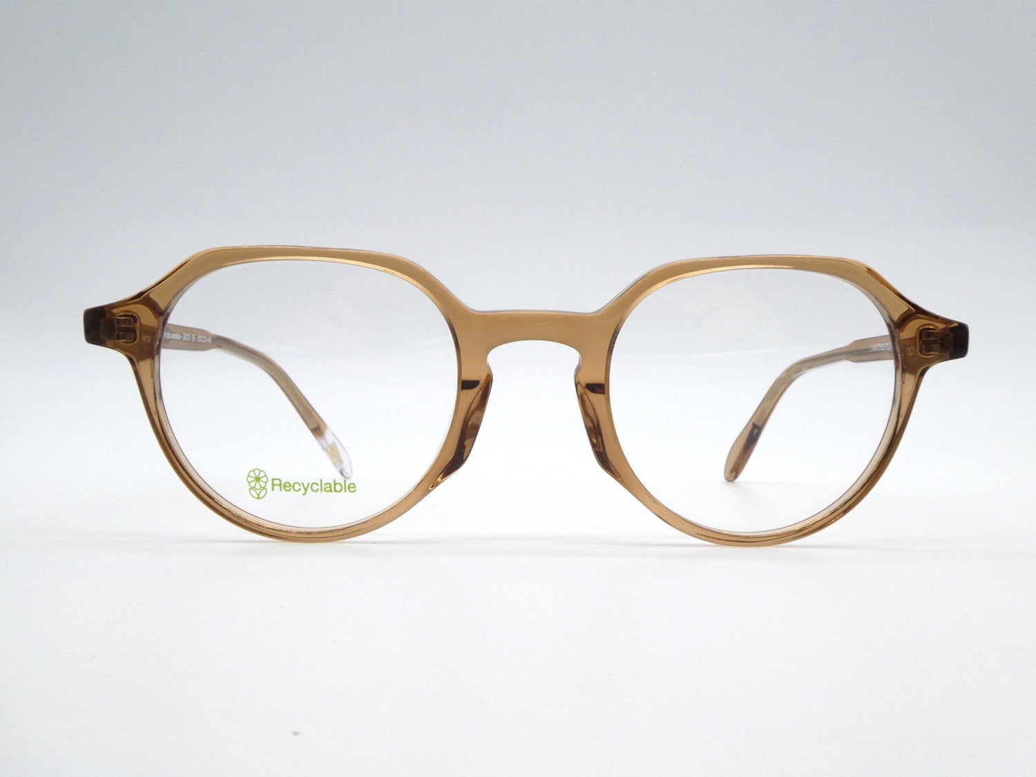 Waiting for the Sun Zack E5 Translucent Peach Glasses