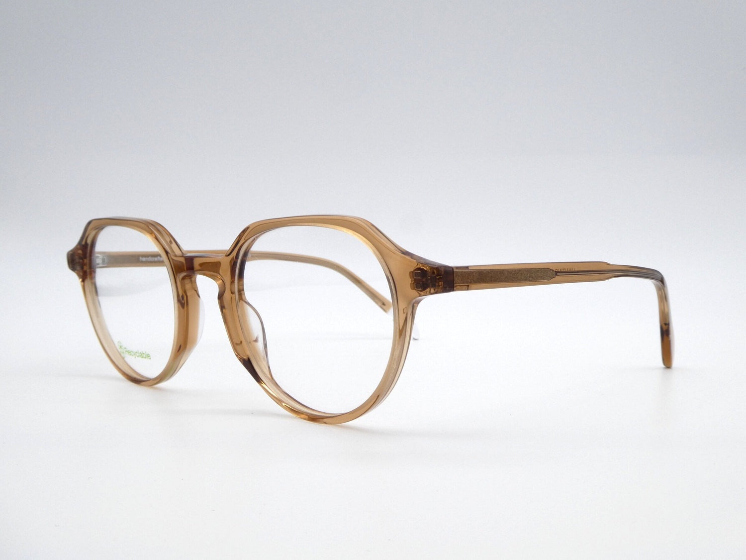 Waiting for the Sun Zack E5 Translucent Peach Glasses