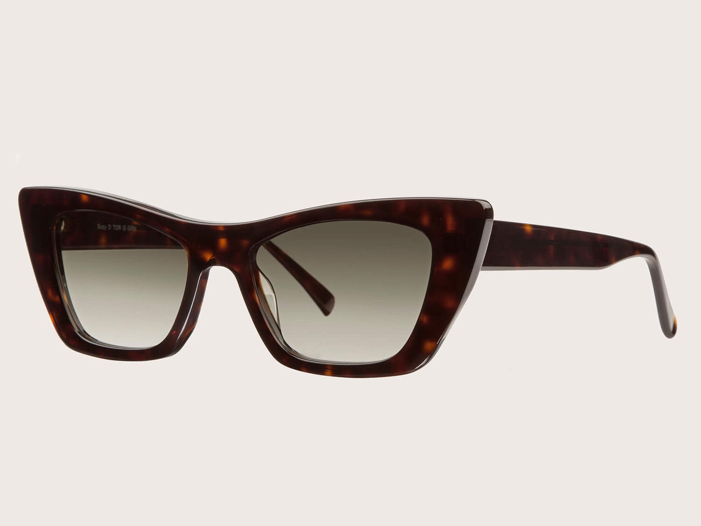 YMC X Bridges & Brows Suzy Tortoiseshell Sunglasses Side View