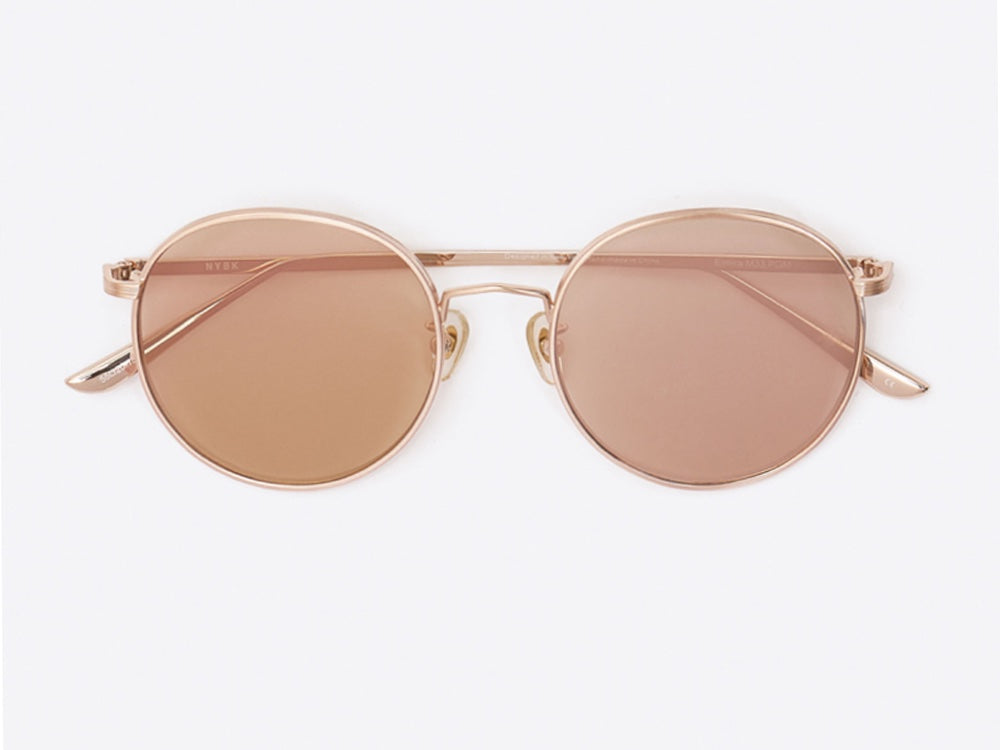NYBK Elmira M33 PGM Rose Gold Sunglasses