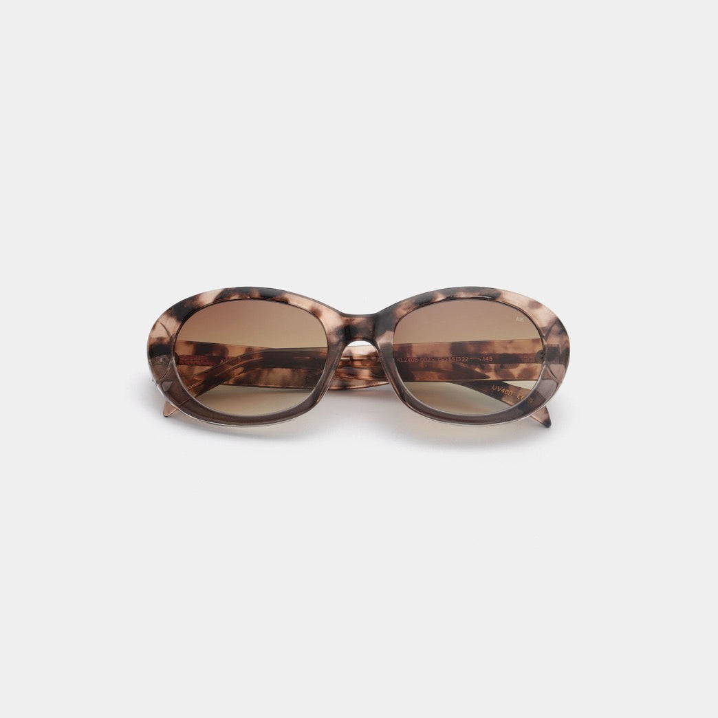 A.Kjærbede | Anma Coquina/Grey Transparent Sunglasses