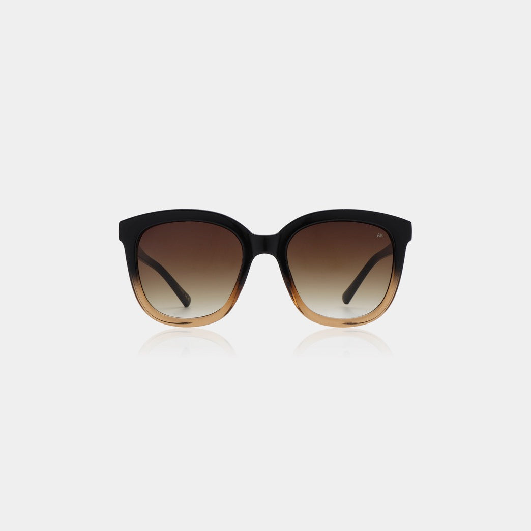 A.Kjærbede | Billy Black/Brown Transparent Sunglasses