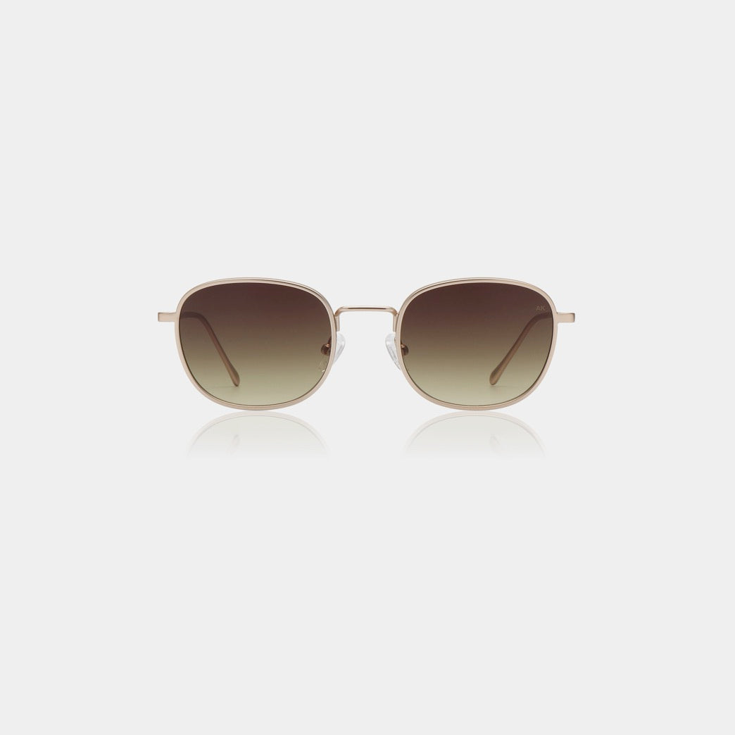 A.Kjærbede | Hello Matte Gold Sunglasses