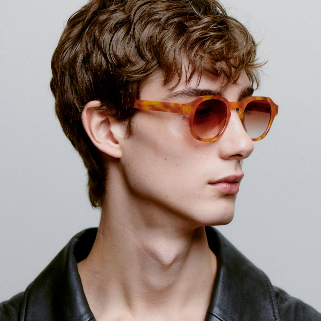 A.Kjærbede | Zan Burnt Amber Sunglasses