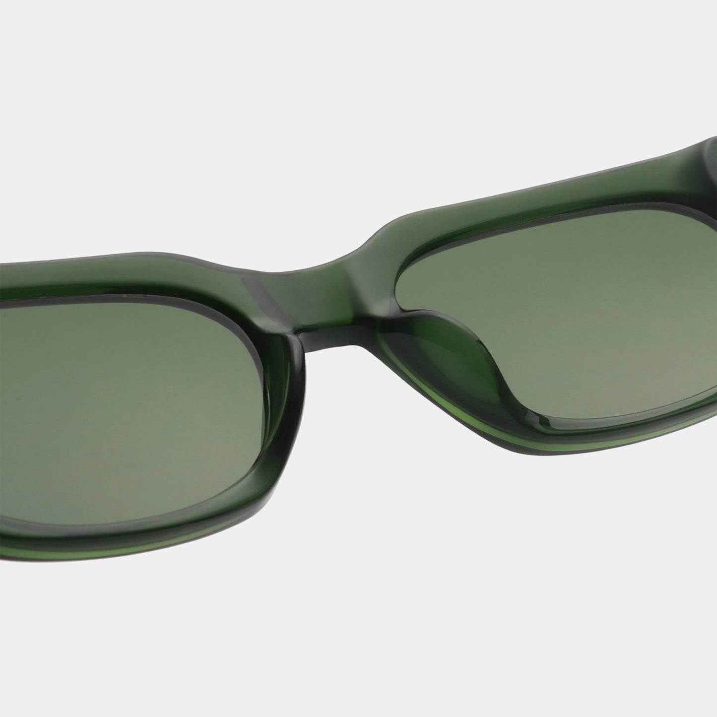 A.Kjærbede | Bror Green Transparent Sunglasses