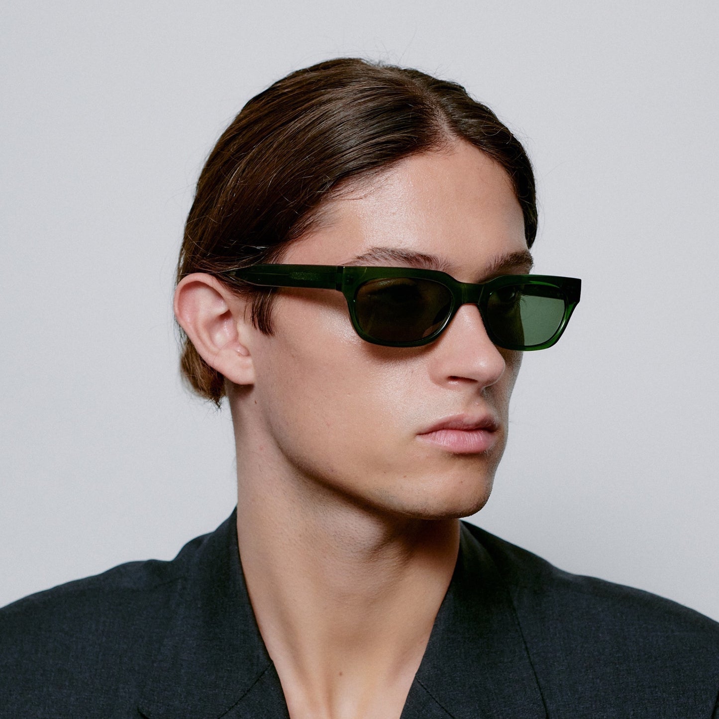 A.Kjærbede | Bror Green Transparent Sunglasses