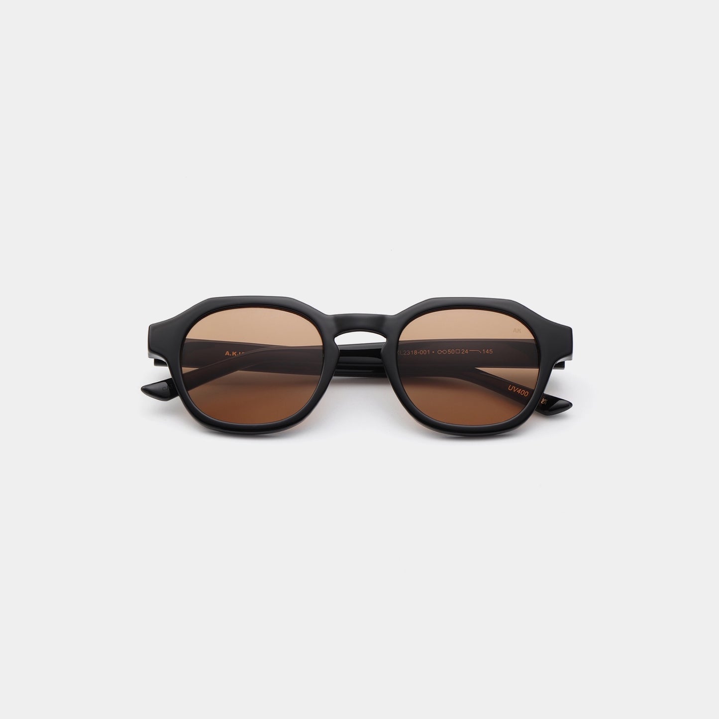 A.Kjærbede | Zan Black Sunglasses