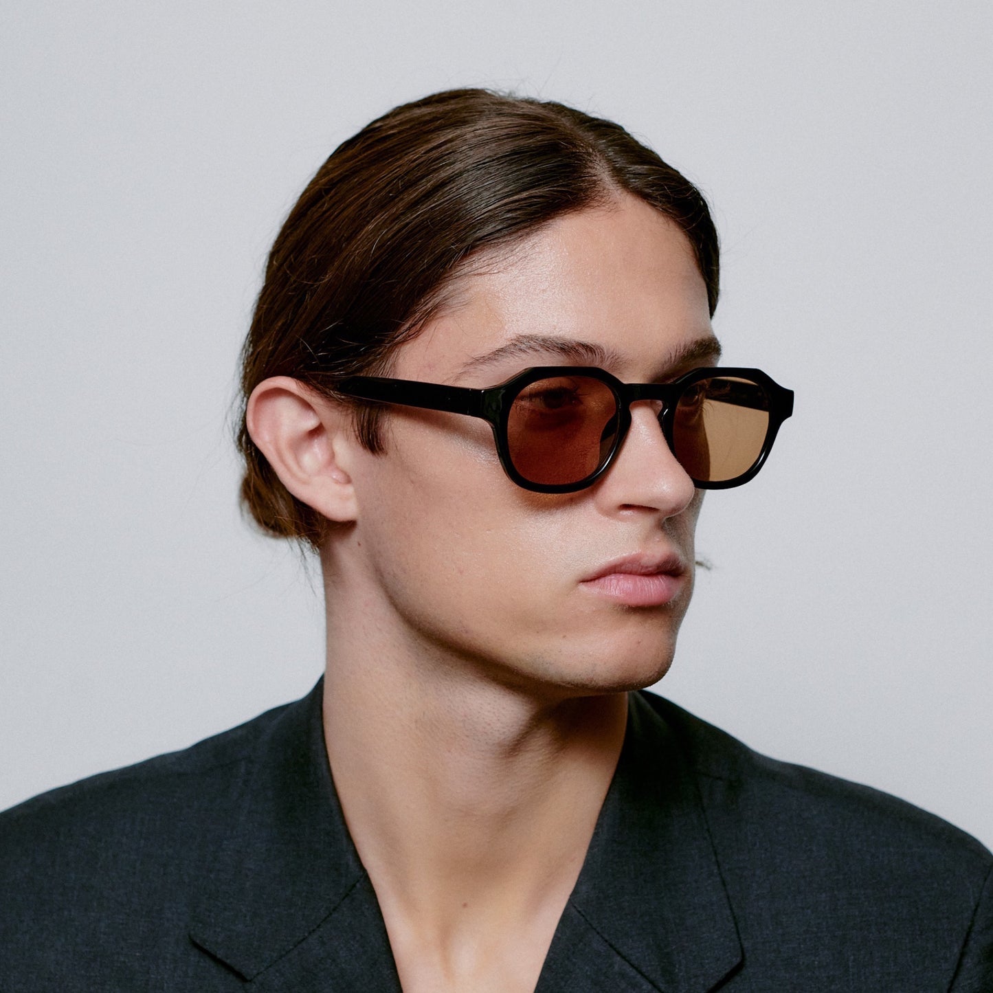 A.Kjærbede | Zan Black Sunglasses