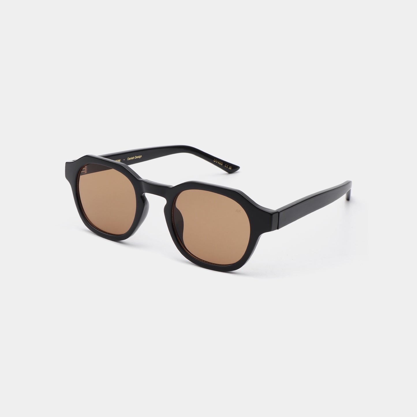 A.Kjærbede | Zan Black Sunglasses