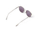 NYBK Elmira M56 BG Silver Sunglasses