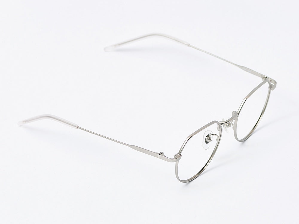 NYBK Jules M56 Matte Silver Glasses