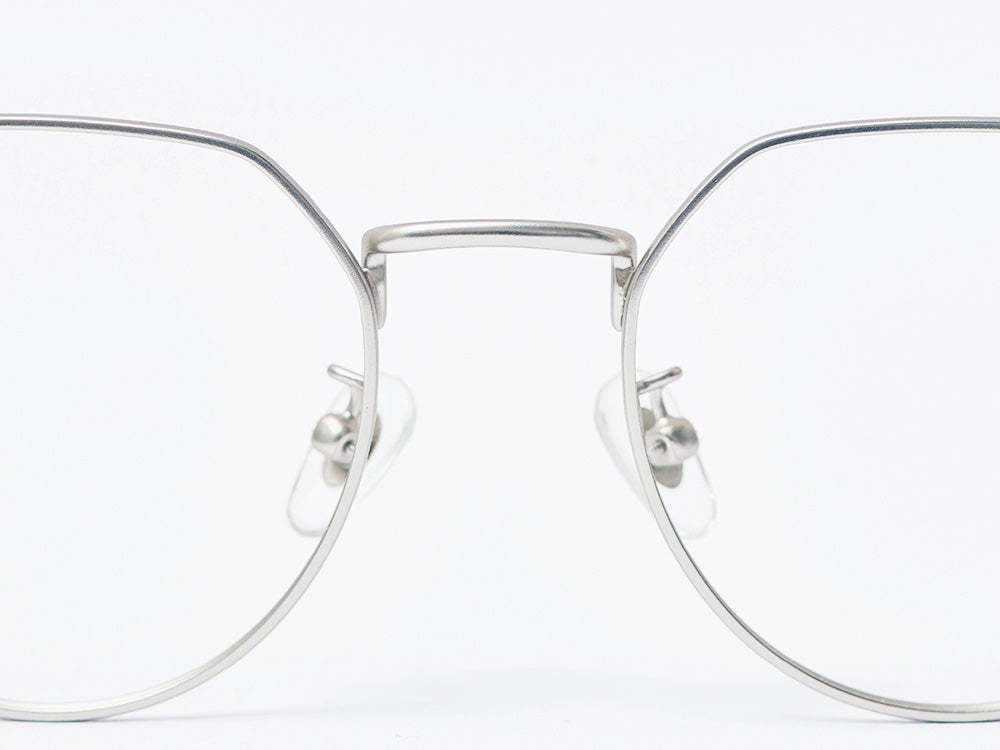 NYBK Jules M56 Matte Silver Glasses