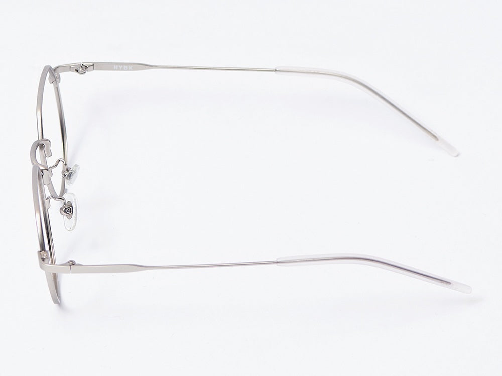 NYBK Jules M56 Matte Silver Glasses