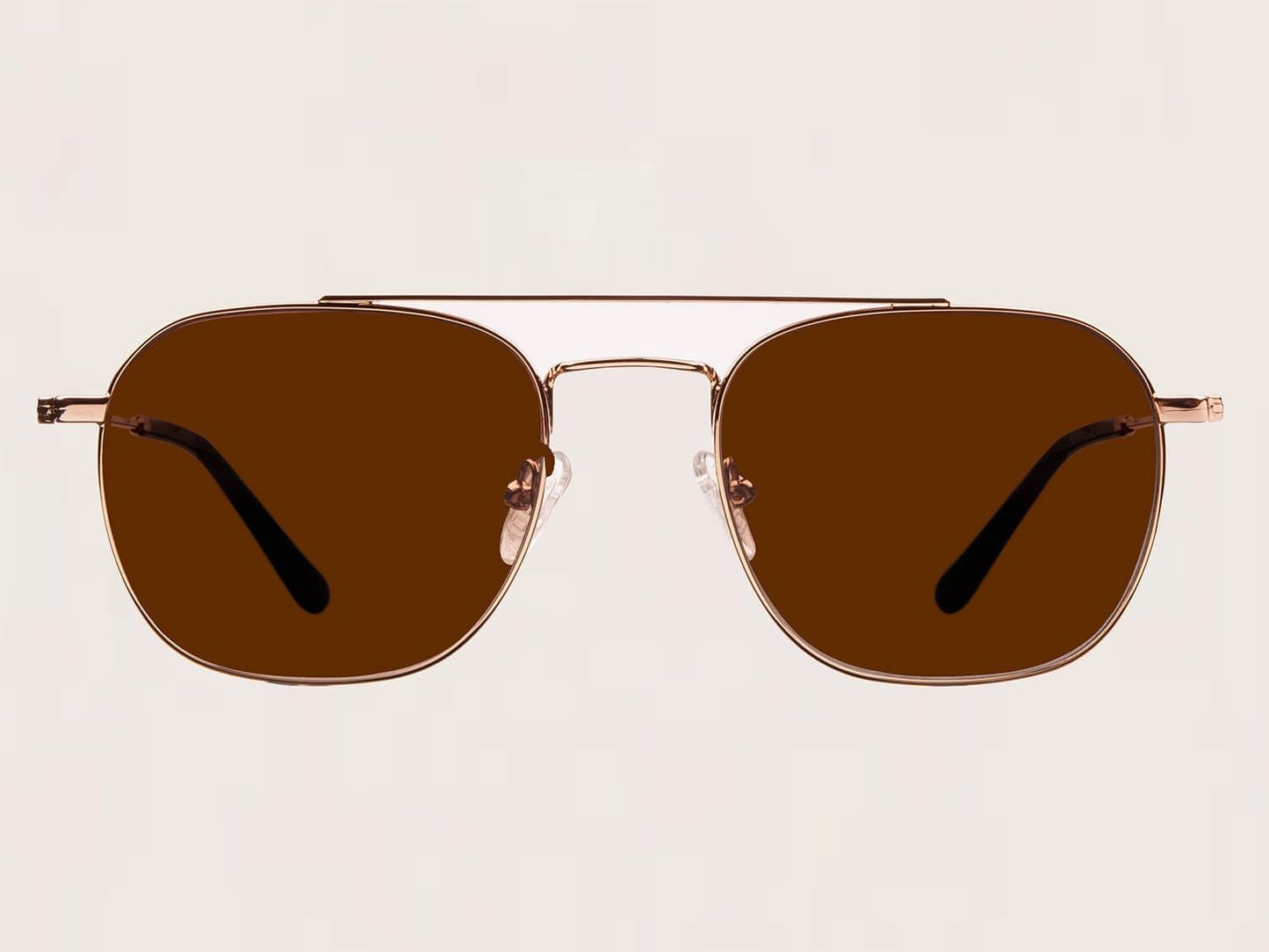 YMC X Bridges & Brows Yuley Rose Gold Sunglasses