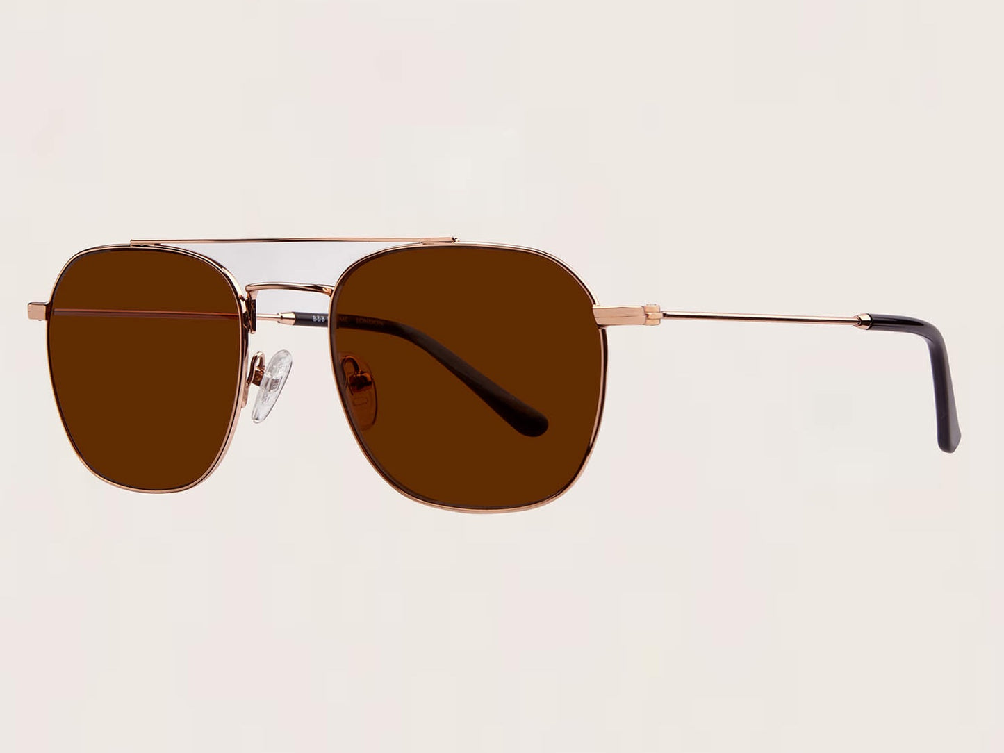 YMC X Bridges & Brows Yuley Rose Gold Sunglasses