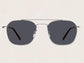 YMC X Bridges & Brows Yuley Silver Sunglasses