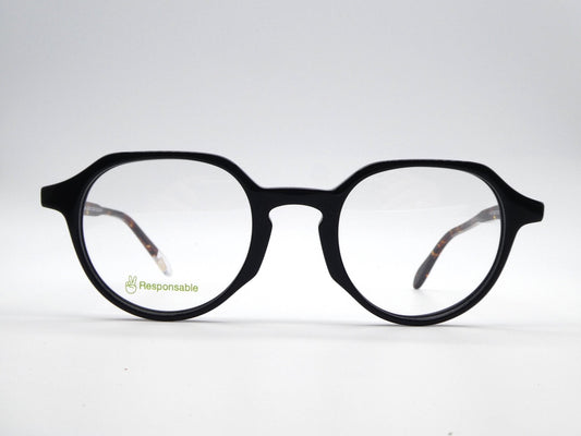 Waiting for the Sun Zack E2 E20 Black & Tortoiseshell Glasses