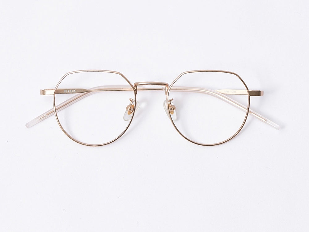 NYBK Jules M31 Gold Glasses