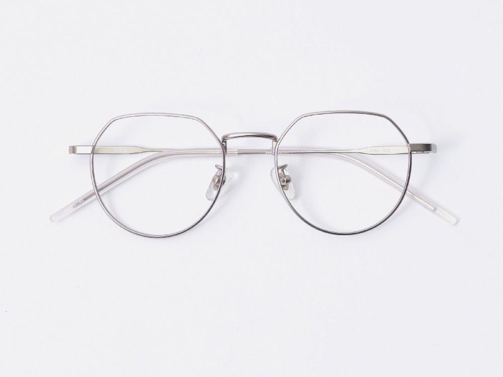 NYBK Jules M56 Matte Silver Glasses