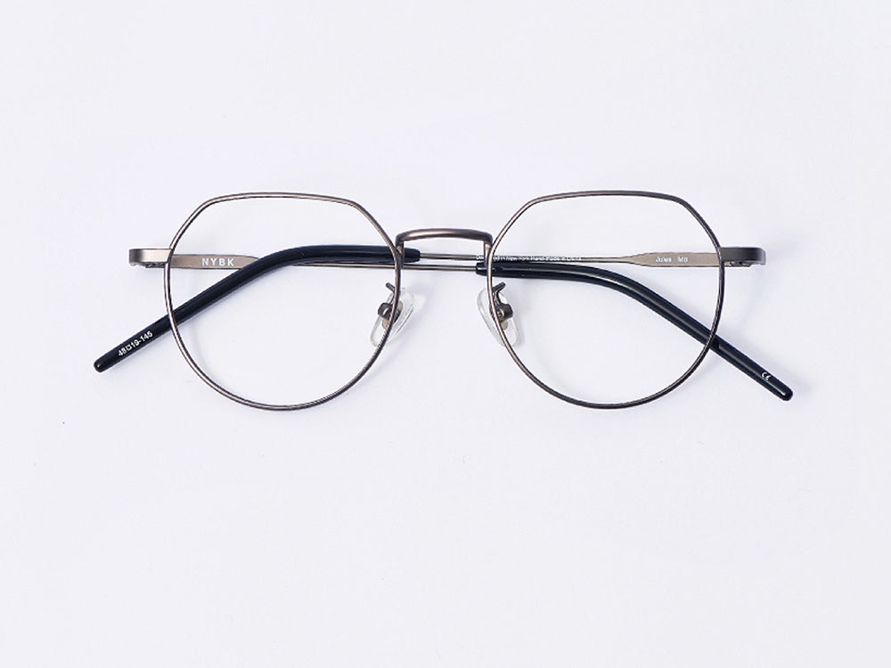 NYBK Jules M8 Charcoal Grey Glasses